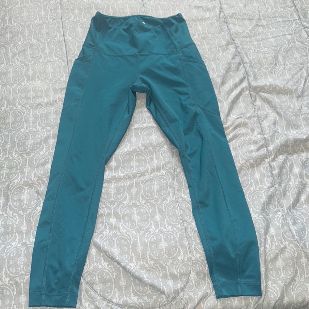 90 Degree By Reflex Teal Leggings